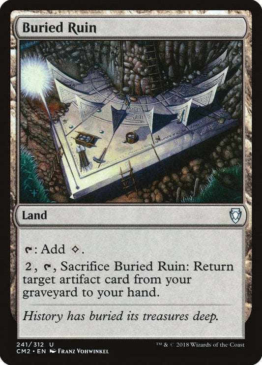 Image for Buried Ruin (241) (Commander Anthology Volume II) - Magic: The Gathering