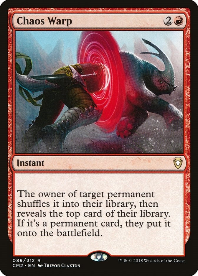 Image for Chaos Warp (89) (Commander Anthology Volume II) - Magic: The Gathering