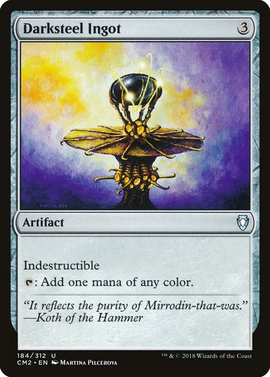 Image for Darksteel Ingot (184) (Commander Anthology Volume II) - Magic: The Gathering
