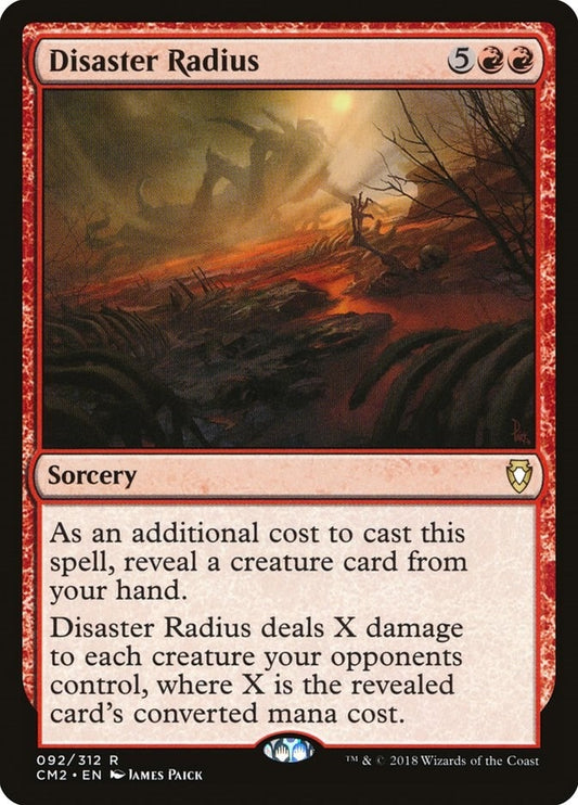 Image for Disaster Radius (92) (Commander Anthology Volume II) - Magic: The Gathering