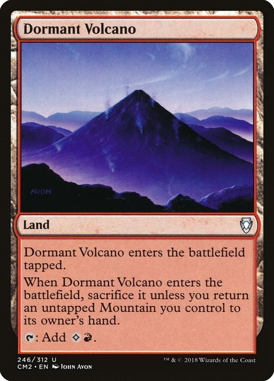 Image for Dormant Volcano (246) (Commander Anthology Volume II) - Magic: The Gathering