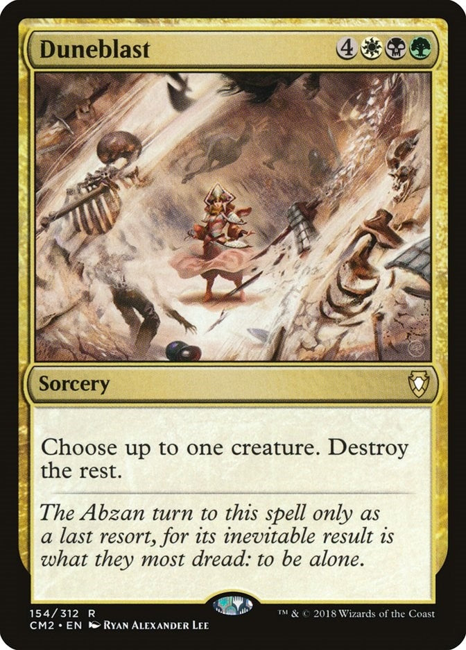 Image for Duneblast (154) (Commander Anthology Volume II) - Magic: The Gathering