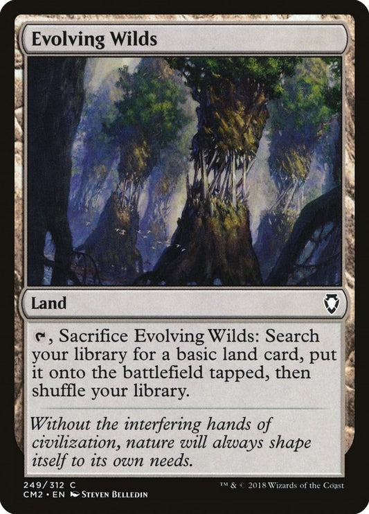 Image for Evolving Wilds (249) (Commander Anthology Volume II) - Magic: The Gathering
