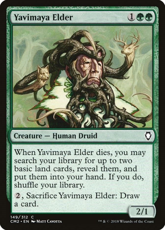 Image for Yavimaya Elder (149) (Commander Anthology Volume II) - Magic: The Gathering