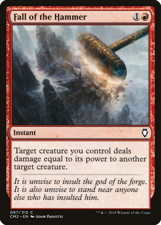 Image for Fall of the Hammer (97) (Commander Anthology Volume II) - Magic: The Gathering