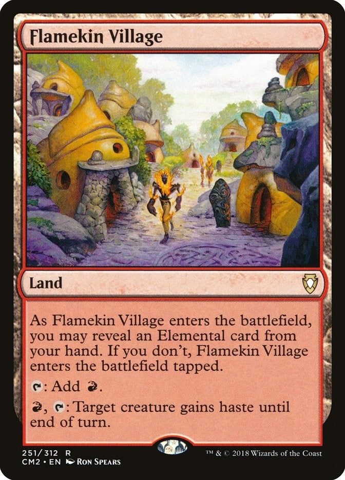 Image for Flamekin Village (251) (Commander Anthology Volume II) - Magic: The Gathering