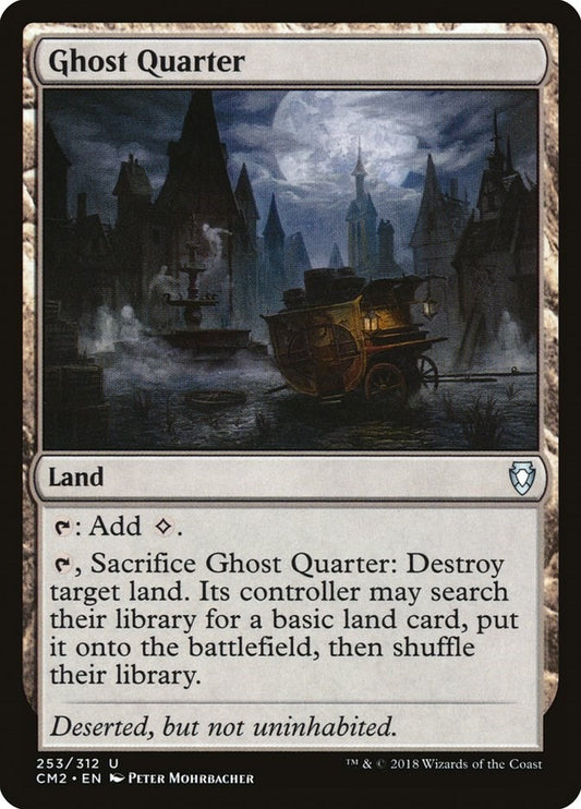 Image for Ghost Quarter (253) (Commander Anthology Volume II) - Magic: The Gathering