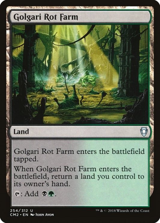 Image for Golgari Rot Farm (254) (Commander Anthology Volume II) - Magic: The Gathering