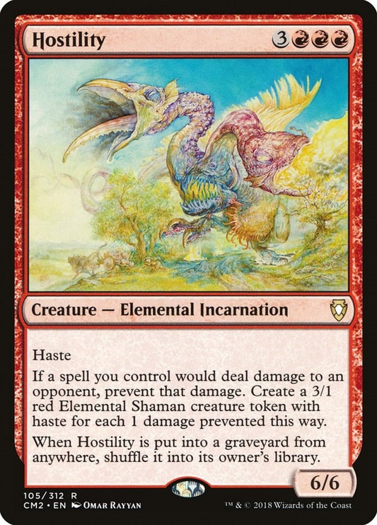 Image for Hostility (105) (Commander Anthology Volume II) - Magic: The Gathering