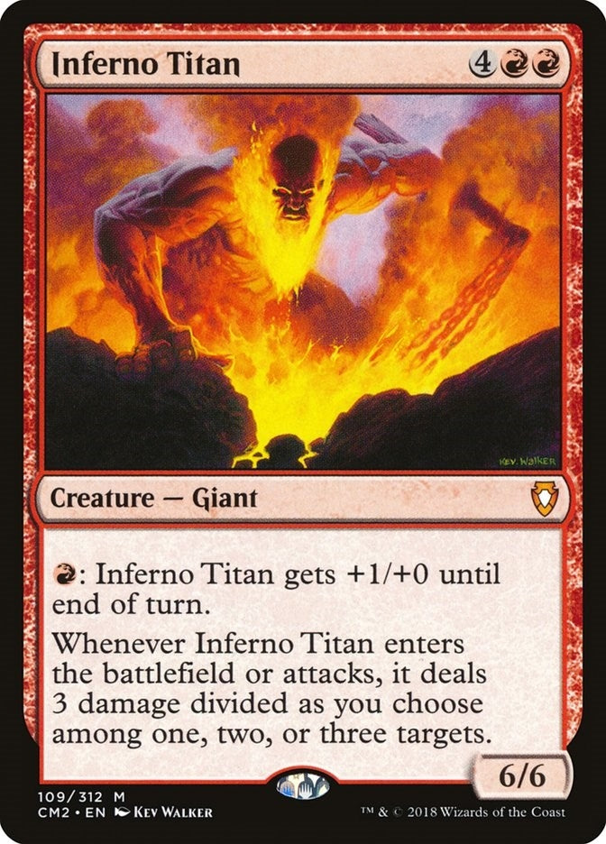 Image for Inferno Titan (109) (Commander Anthology Volume II) - Magic: The Gathering