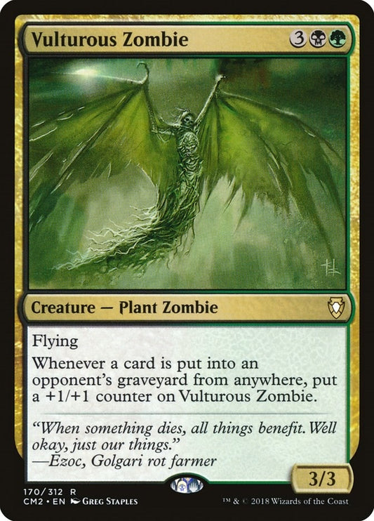 Image for Vulturous Zombie (170) (Commander Anthology Volume II) - Magic: The Gathering