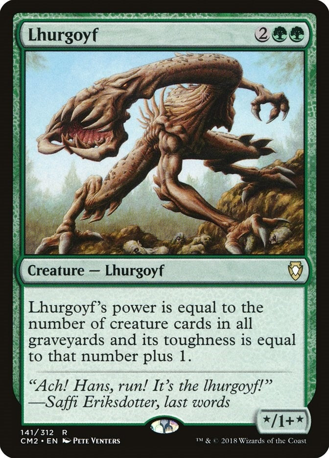Image for Lhurgoyf (141) (Commander Anthology Volume II) - Magic: The Gathering