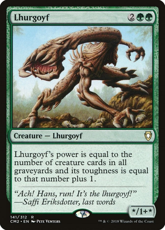 Image for Lhurgoyf (141) (Commander Anthology Volume II) - Magic: The Gathering