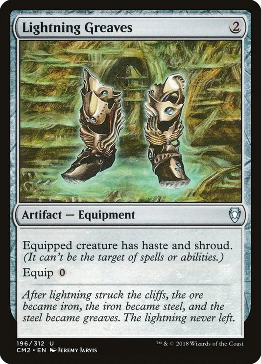 Image for Lightning Greaves (196) (Commander Anthology Volume II) - Magic: The Gathering