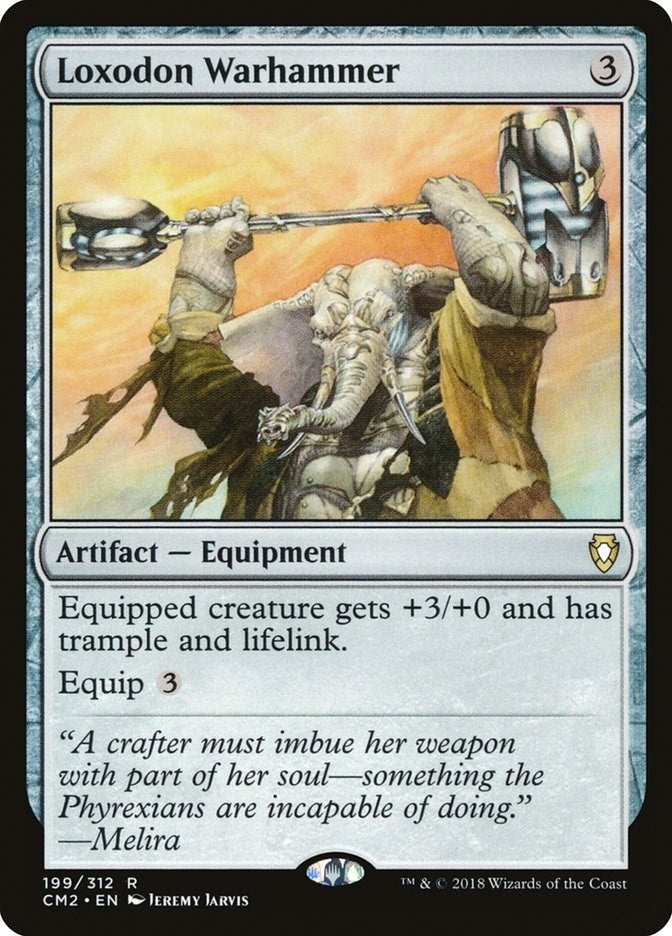 Image for Loxodon Warhammer (199) (Commander Anthology Volume II) - Magic: The Gathering