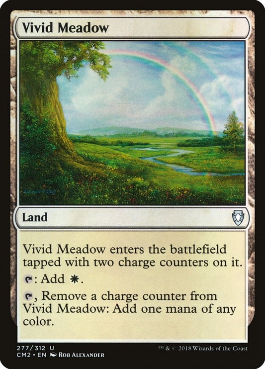 Image for Vivid Meadow (277) (Commander Anthology Volume II) - Magic: The Gathering