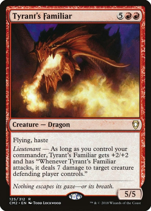 Image for Tyrant's Familiar (125) (Commander Anthology Volume II) - Magic: The Gathering