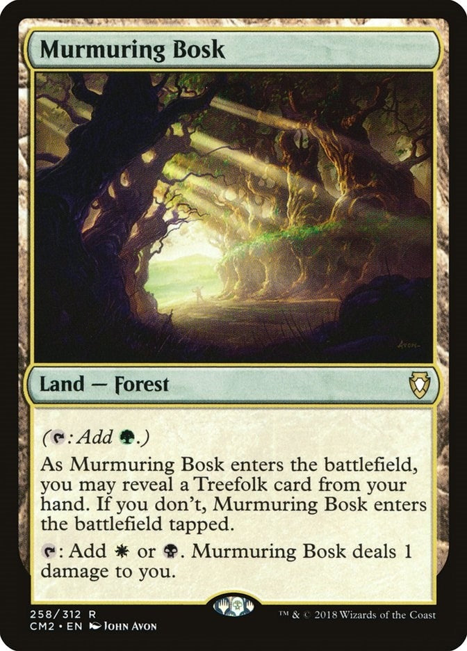 Image for Murmuring Bosk (258) (Commander Anthology Volume II) - Magic: The Gathering