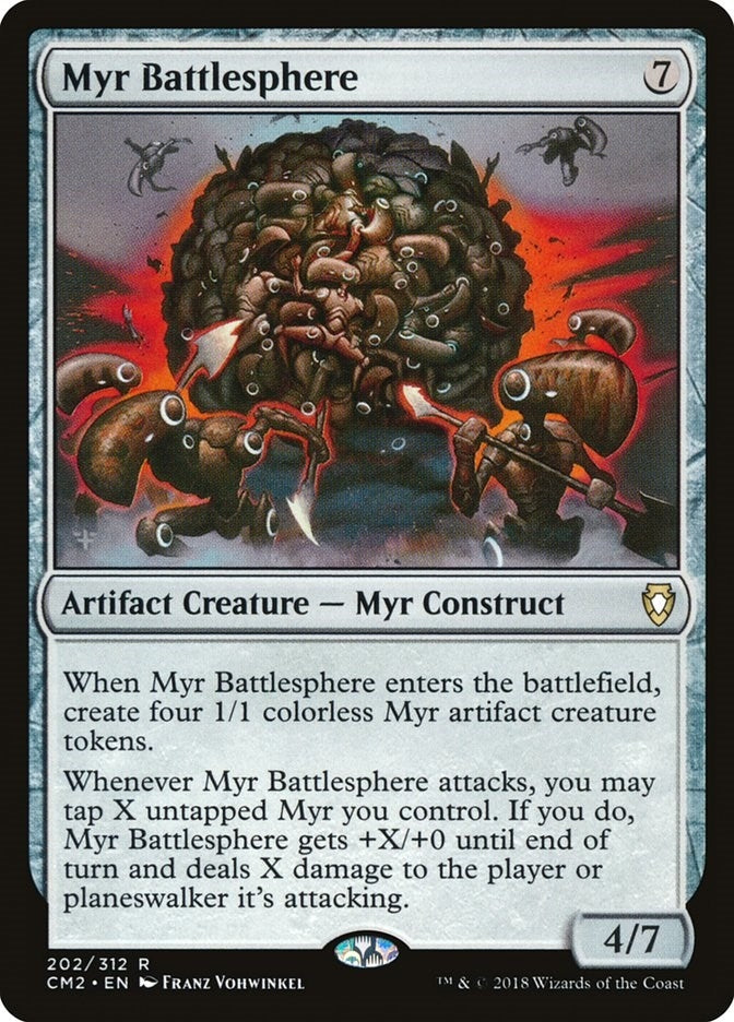Image for Myr Battlesphere (202) (Commander Anthology Volume II) - Magic: The Gathering