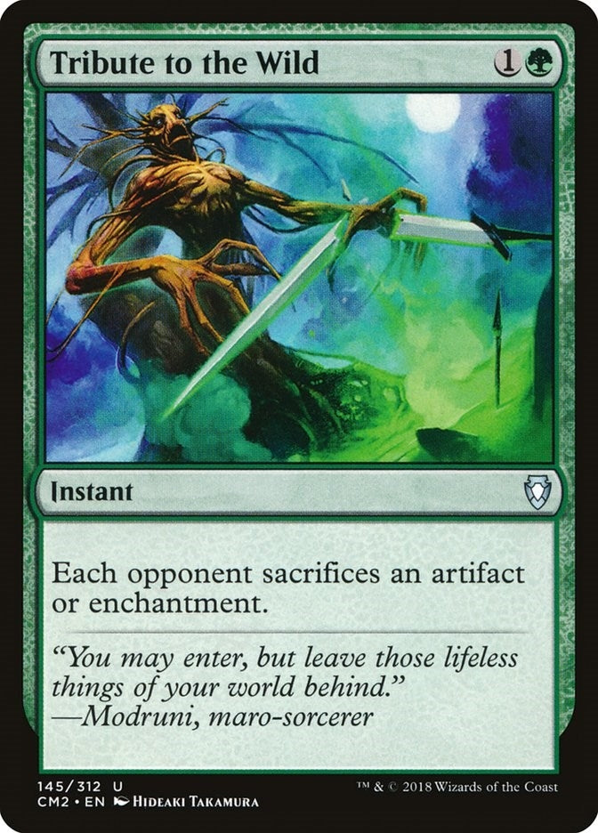Image for Tribute to the Wild (145) (Commander Anthology Volume II) - Magic: The Gathering