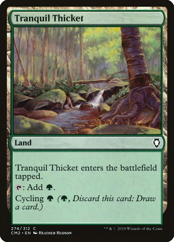 Image for Tranquil Thicket (274) (Commander Anthology Volume II) - Magic: The Gathering