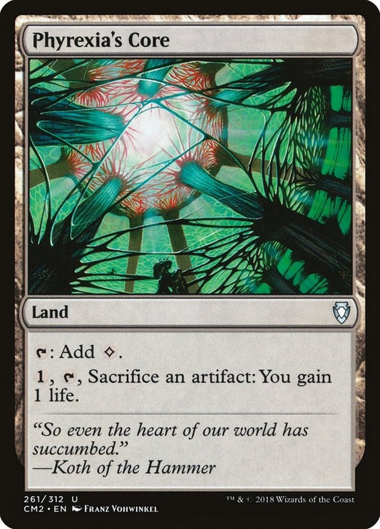 Image for Phyrexia's Core (261) (Commander Anthology Volume II) - Magic: The Gathering