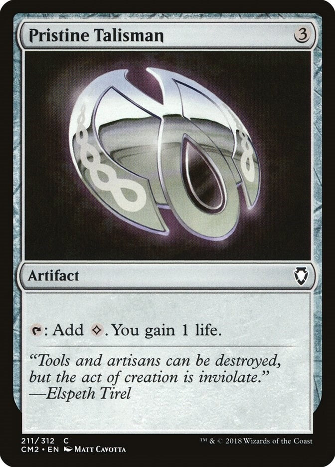 Image for Pristine Talisman (211) (Commander Anthology Volume II) - Magic: The Gathering