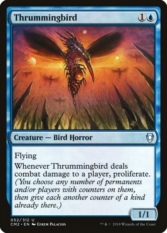 Image for Thrummingbird (52) (Commander Anthology Volume II) - Magic: The Gathering