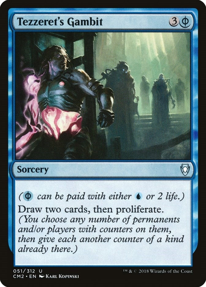 Image for Tezzeret's Gambit (51) (Commander Anthology Volume II) - Magic: The Gathering