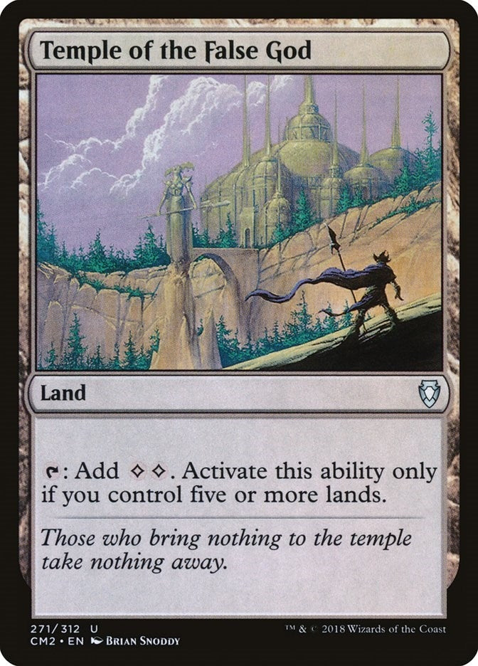 Image for Temple of the False God (271) (271) (Commander Anthology Volume II) - Magic: The Gathering