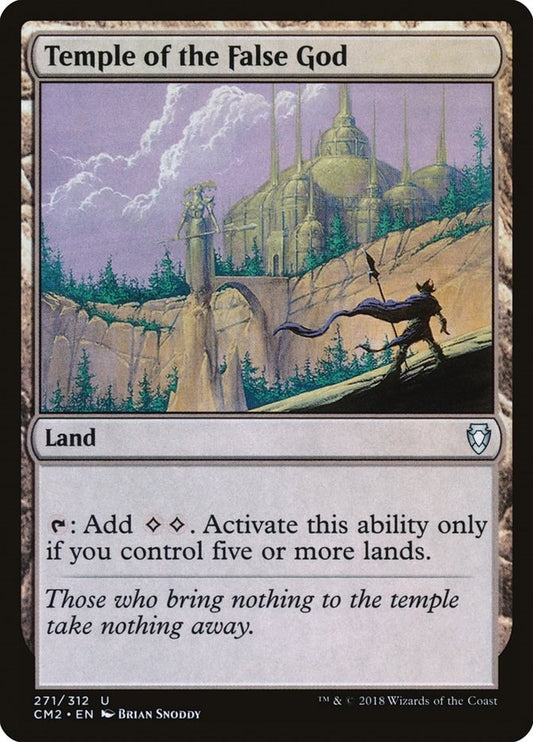 Image for Temple of the False God (271) (271) (Commander Anthology Volume II) - Magic: The Gathering