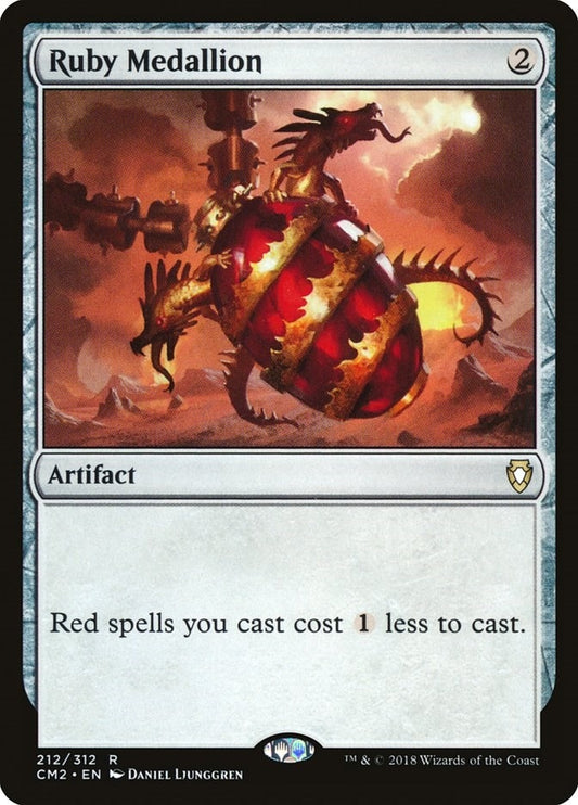 Image for Ruby Medallion (212) (Commander Anthology Volume II) - Magic: The Gathering