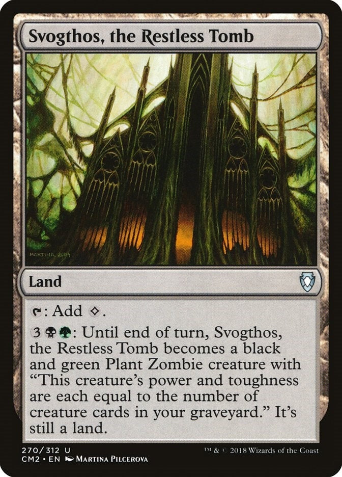 Image for Svogthos, the Restless Tomb (270) (Commander Anthology Volume II) - Magic: The Gathering