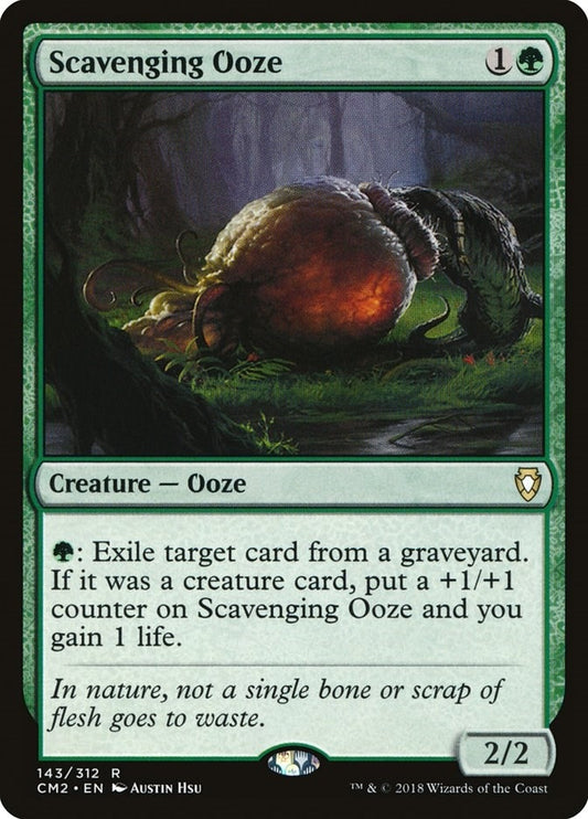 Image for Scavenging Ooze (143) (Commander Anthology Volume II) - Magic: The Gathering