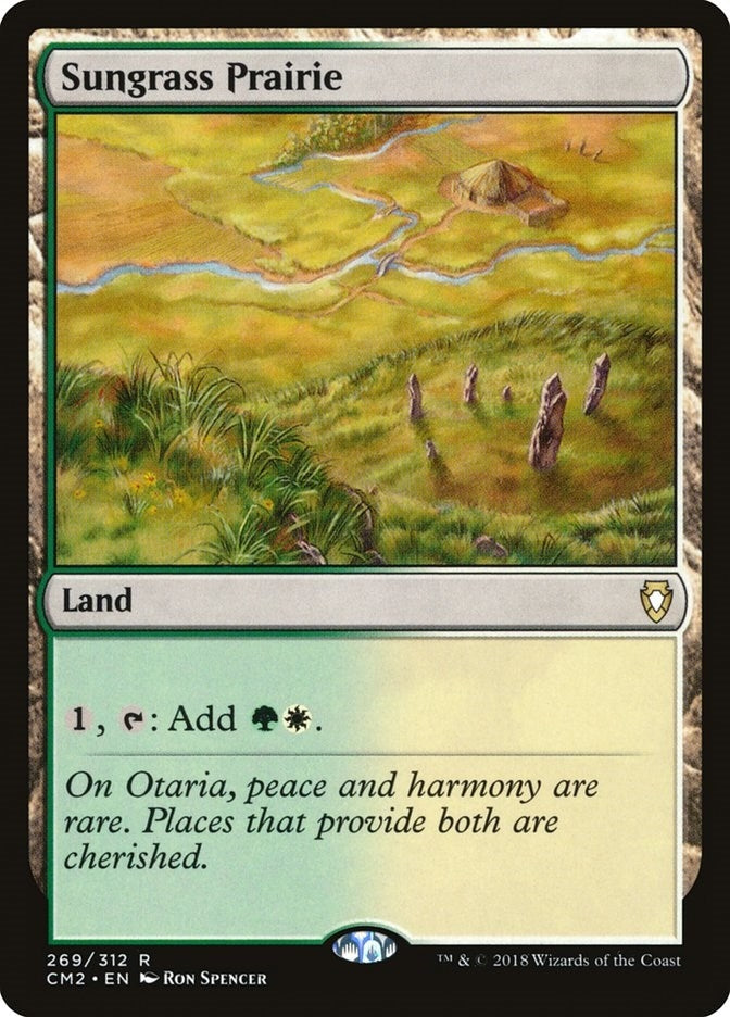 Image for Sungrass Prairie (269) (Commander Anthology Volume II) - Magic: The Gathering