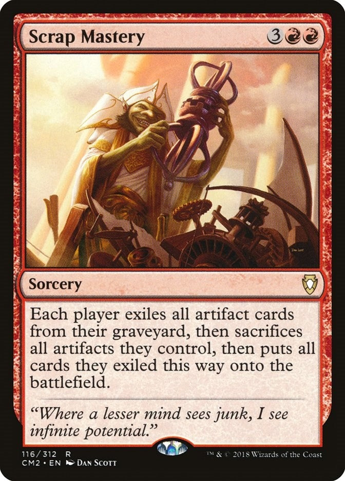 Image for Scrap Mastery (116) (Commander Anthology Volume II) - Magic: The Gathering