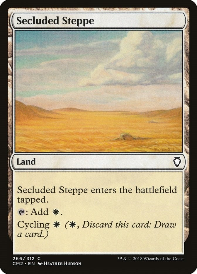 Image for Secluded Steppe (266) (Commander Anthology Volume II) - Magic: The Gathering