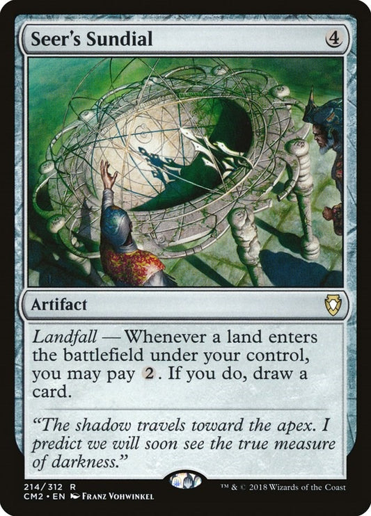 Image for Seer's Sundial (214) (Commander Anthology Volume II) - Magic: The Gathering