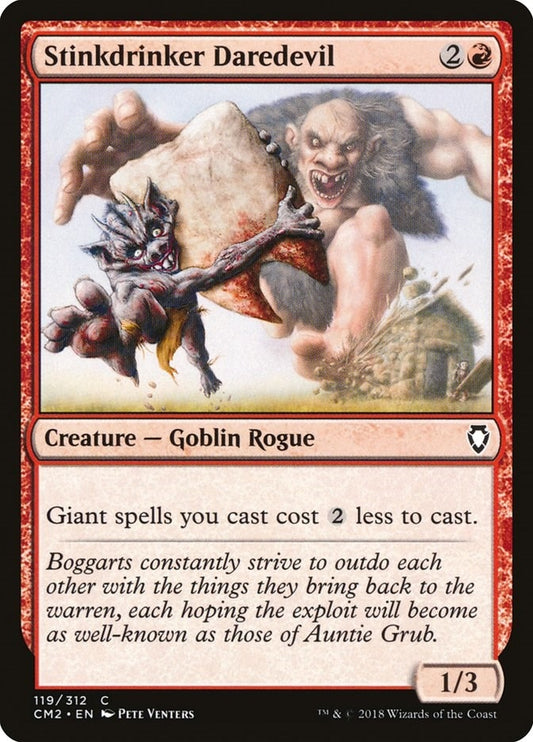 Image for Stinkdrinker Daredevil (119) (Commander Anthology Volume II) - Magic: The Gathering