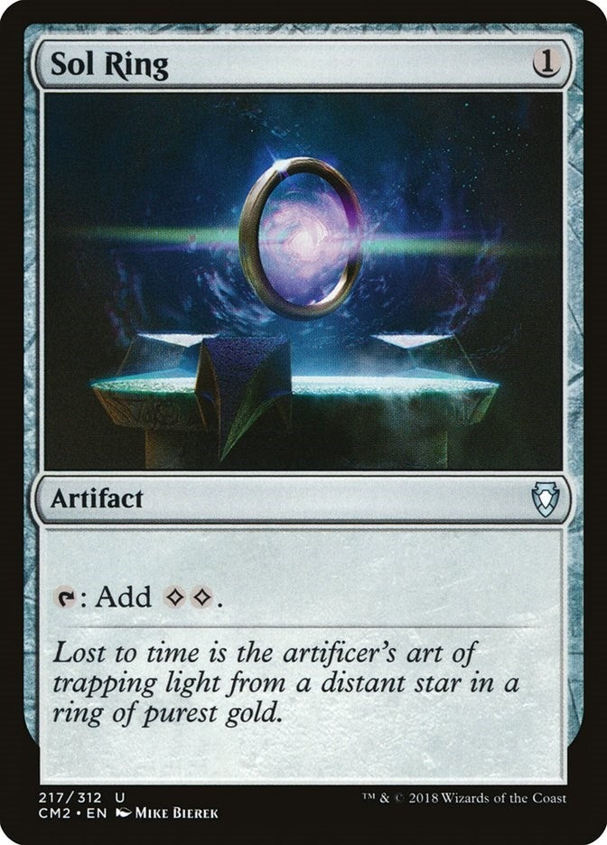 Image for Sol Ring (217) (Commander Anthology Volume II) - Magic: The Gathering