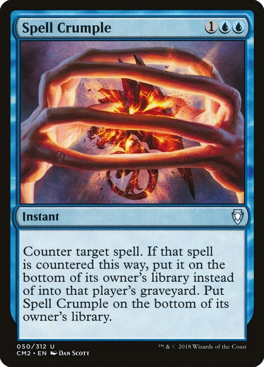 Image for Spell Crumple (50) (Commander Anthology Volume II) - Magic: The Gathering