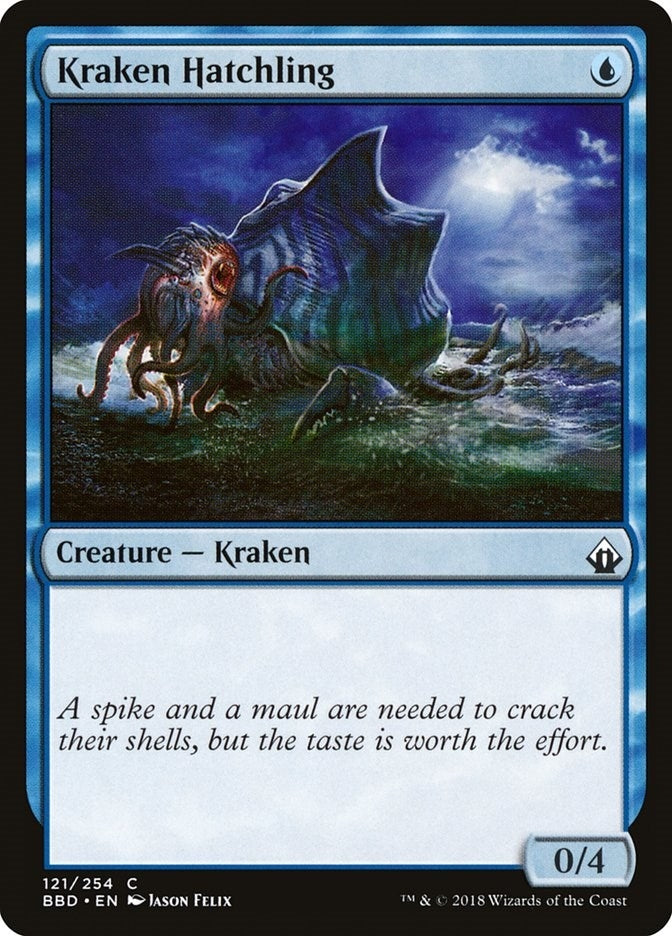 Image for Kraken Hatchling (121) (Battlebond) - Magic: The Gathering
