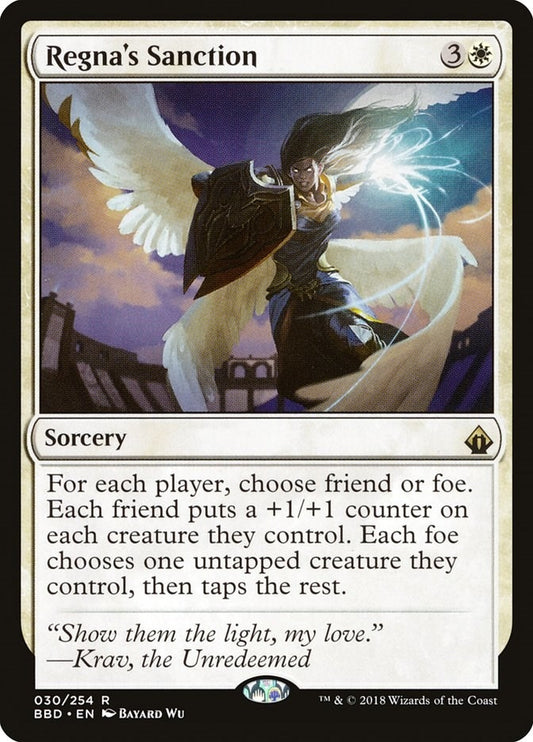 Image for Regna's Sanction (30) (Battlebond) - Magic: The Gathering