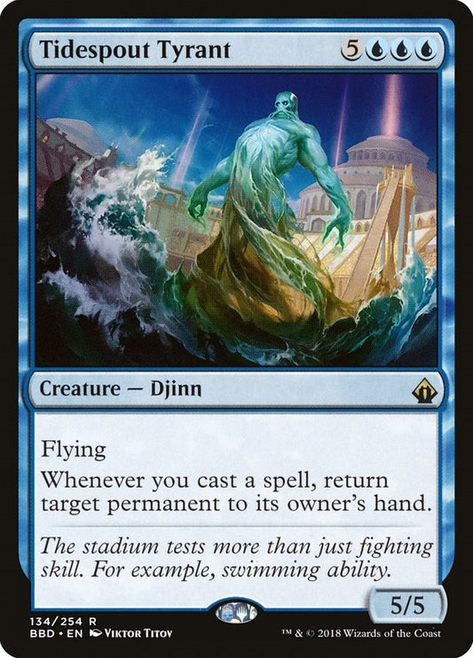 Image for Tidespout Tyrant (134) (Battlebond) - Magic: The Gathering