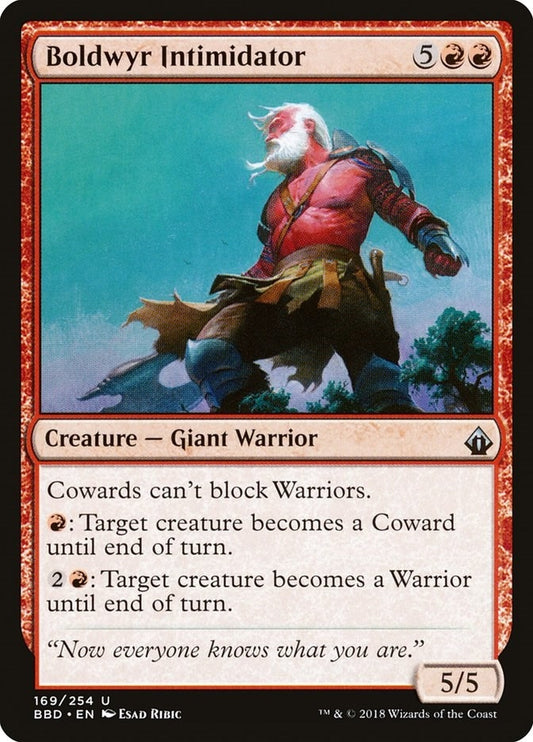 Image for Boldwyr Intimidator (169) (Battlebond) - Magic: The Gathering