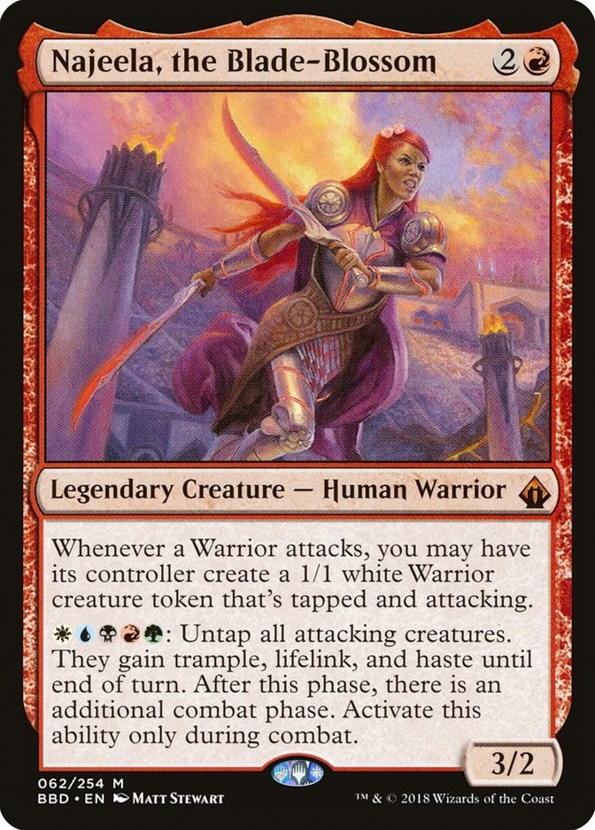 Image for Najeela, the Blade-Blossom (62) (Battlebond) - Magic: The Gathering