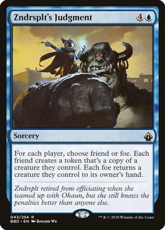 Image for Zndrsplt's Judgment (43) (Battlebond) - Magic: The Gathering