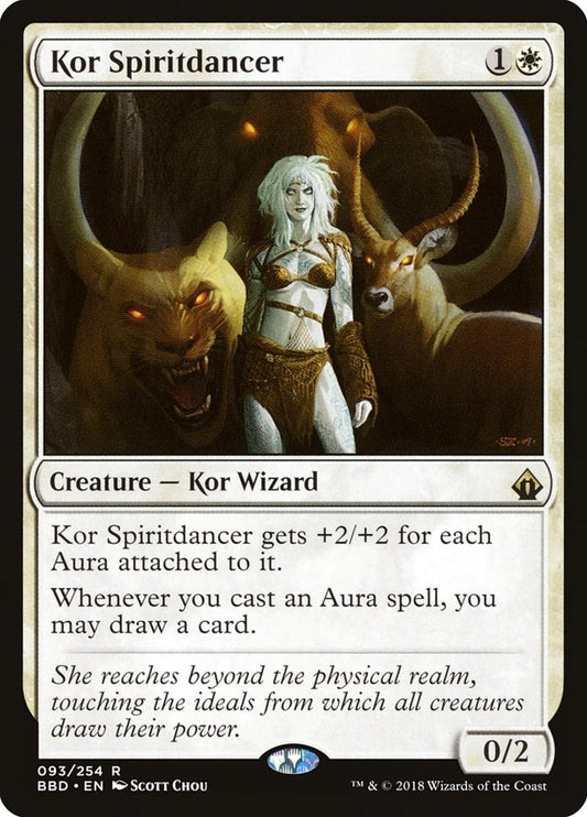 Image for Kor Spiritdancer (93) (Battlebond) - Magic: The Gathering