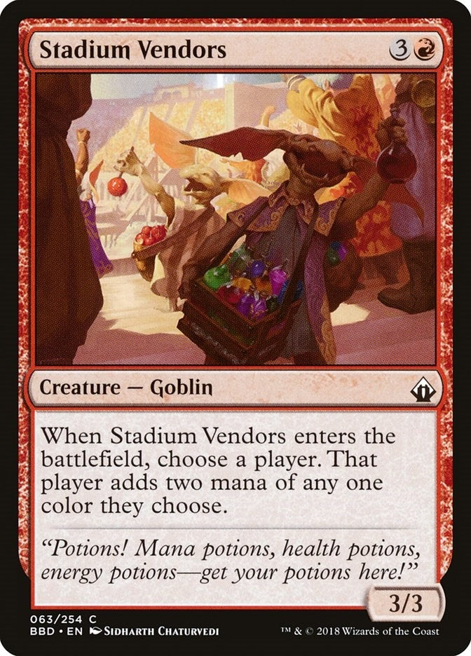 Image for Stadium Vendors (63) (Battlebond) - Magic: The Gathering