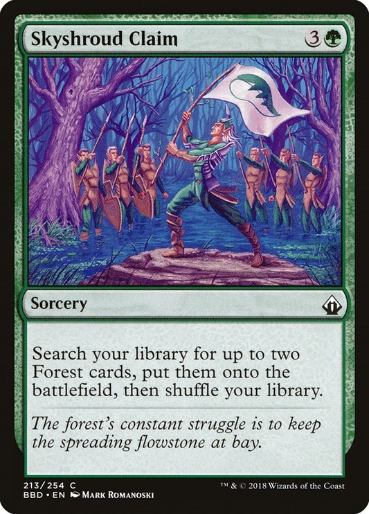 Image for Skyshroud Claim (213) (Battlebond) - Magic: The Gathering